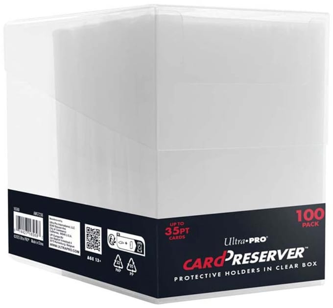 Ultra Pro - Sleeves Card Preserver Clear Box (100)