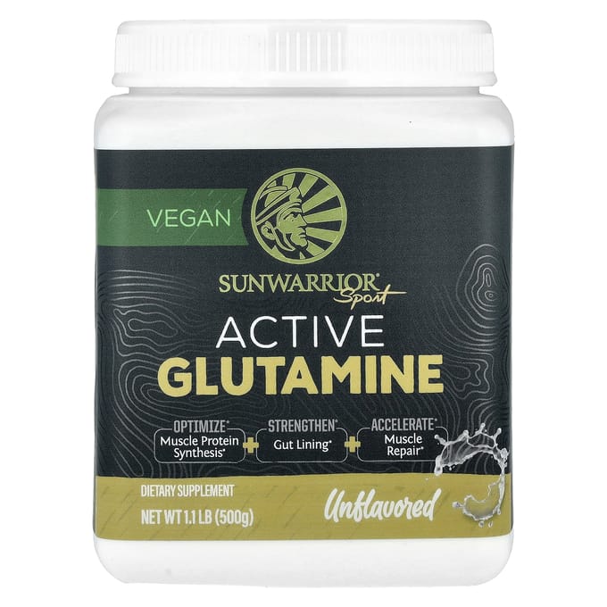 Sport, Actieve Glutamine, Zonder smaak, 500G (1.1 pond)
