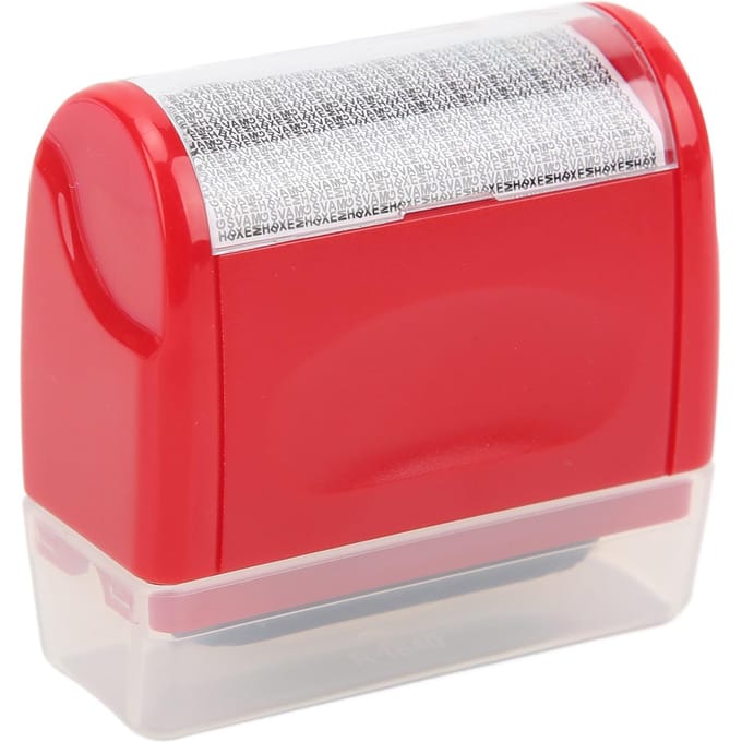 Vertrouwelijk Stempel Gevoelig voor Licht Roller Afneembaar Raam Kleine Behuizing Identiteitsbescherming Roller L Size