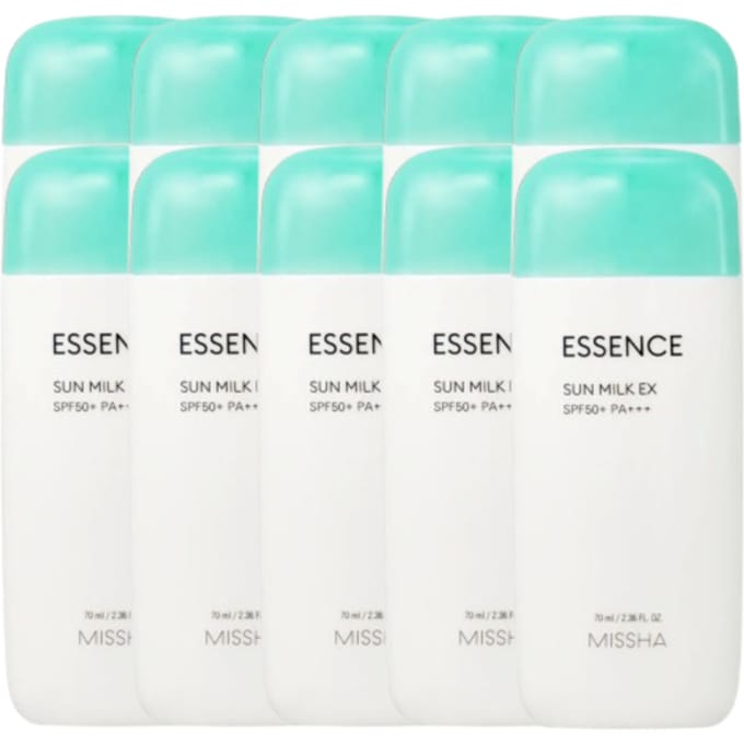 MISSHA - All Around Safe Block Essence Sun Milk EX (10elk) Set