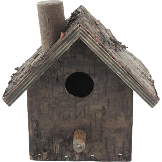 Waterdicht Hangend Type Houten Vogelhuis Vogel Rustplaats Huisdierbenodigdheden Accessoires black