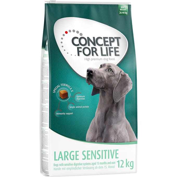 Dubbelpak Concept for Life: 2 x Grootverpakking Hondenvoer Large Sensitive (2 x 12 kg)