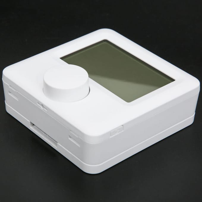 HYO6BW Digitale LCD Display Verwarming Programmeerbare Thermostaat Temperatuurregelaar black