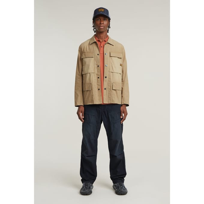 G-Star 4 Pkt Overshirt Toggee Größe: M | Leichte Jacken Outlet | Herren