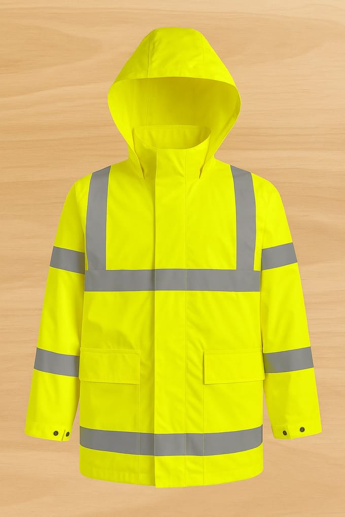 Portwest Sealtex Flame Regenjas - Geel - Maat M