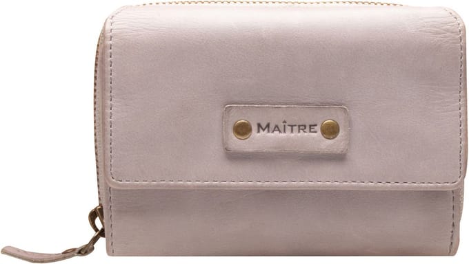 Maître Leren Portemonnee Steinbach Dagrete Purse Lightgrey Grijs