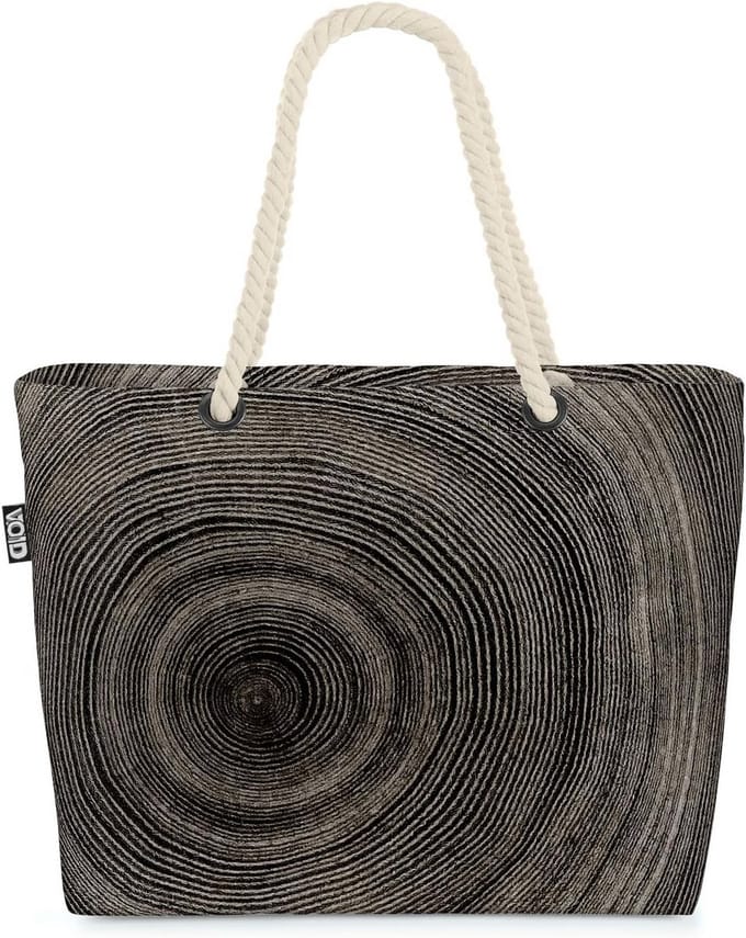Grote Canvas Strandtas en Shopper met Stevige Handvatten