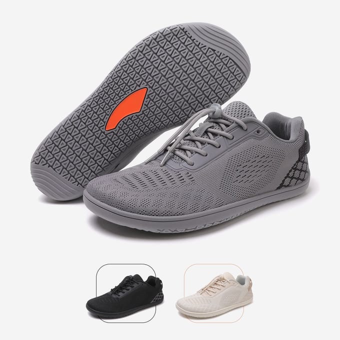DOTALES - LiteStep barefoot schoenen Grijs 41