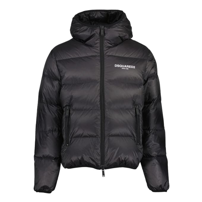 Dsquared2 Zwarte Donsjas