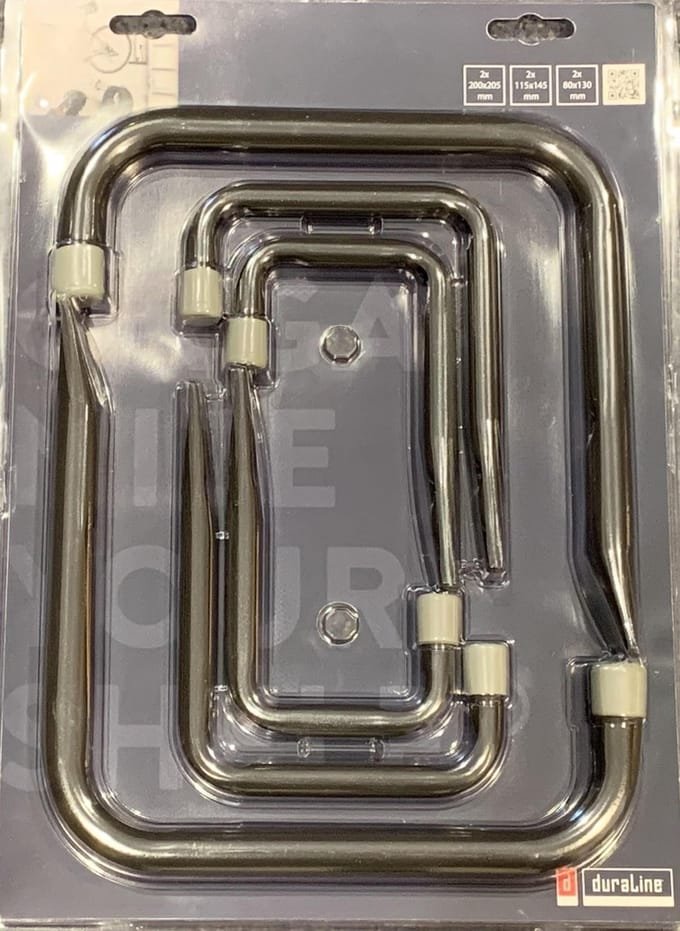 Duraline set J-haken enkel