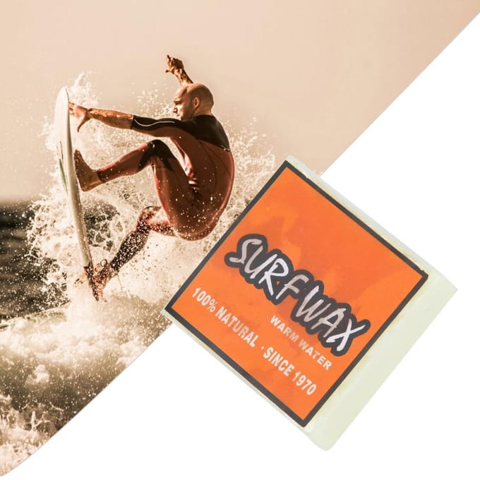 Hoge Kwaliteit Anti-slip Surf Wax Surfboard Skimboard Skateboard Waxen (oranje) black