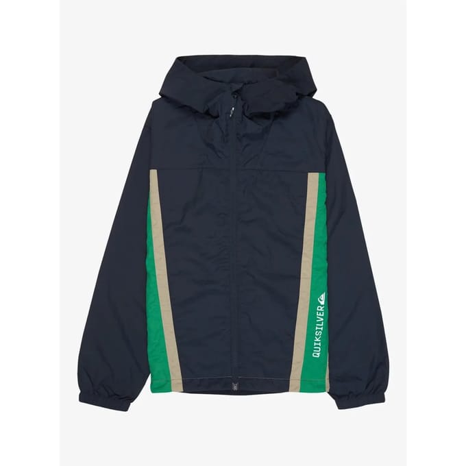 Quiksilver Clicker Windbreaker Regenjas Blauw 14 Years Jongen