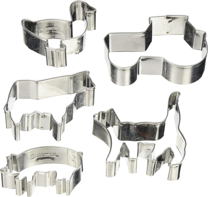 Städter Austechvorm, zilver, 5,5-9 cm