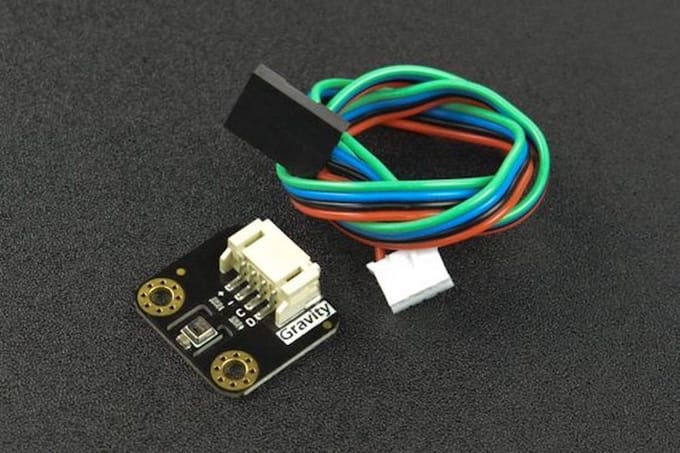 Gravity: AHT20 Temperatuur- en vocht sensor SEN0528 Geschikt voor Arduino