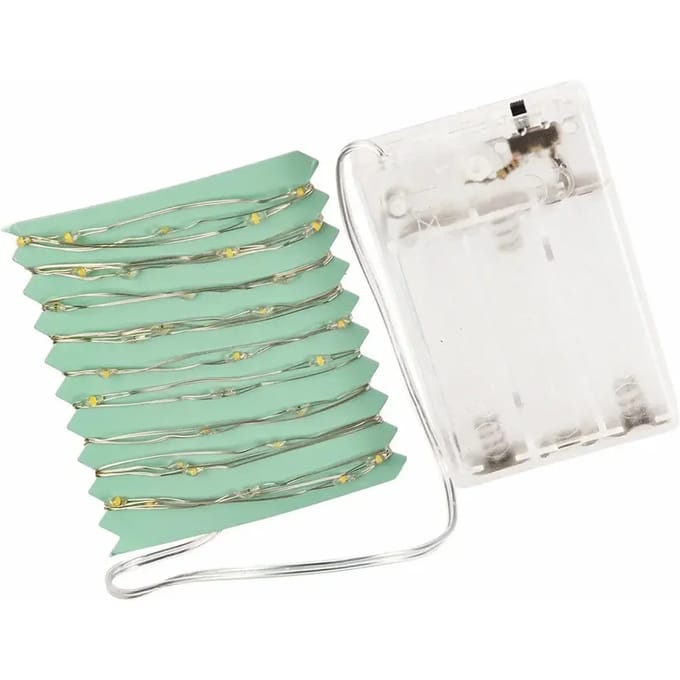 Warme gloed LED string licht Rex London