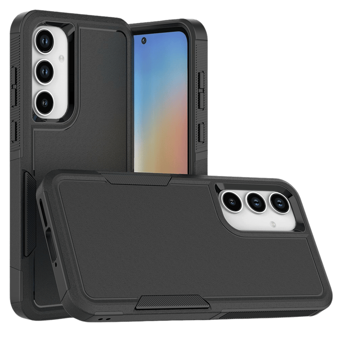 CaseBody Samsung Galaxy A35 Armor Beschermcase Zwart