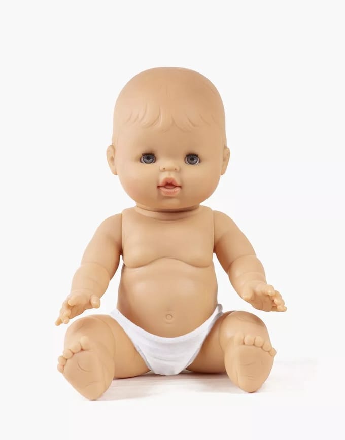 Minikane Paola Reina Gordi Babypop Lily Knipperogen 34 cm