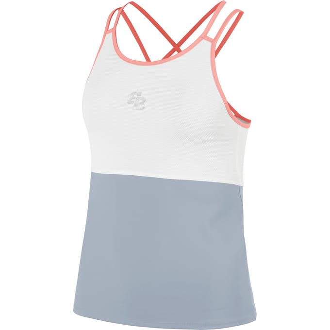 BB by Belen Berbel Kyoto Tanktop Dames-Grijs,Wit
