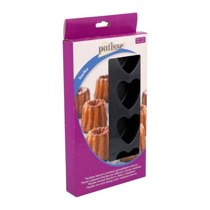 Patisse starflex mini hartvorm 8 vaks 29 x 17 cm