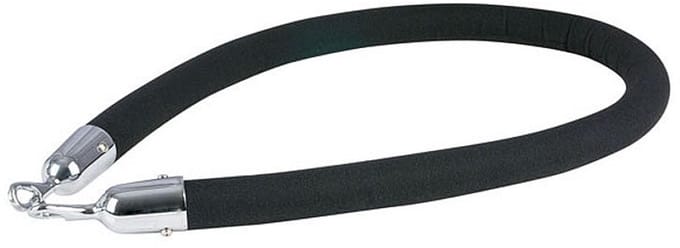 Wentex Pipe & Drape afzettouw zwart