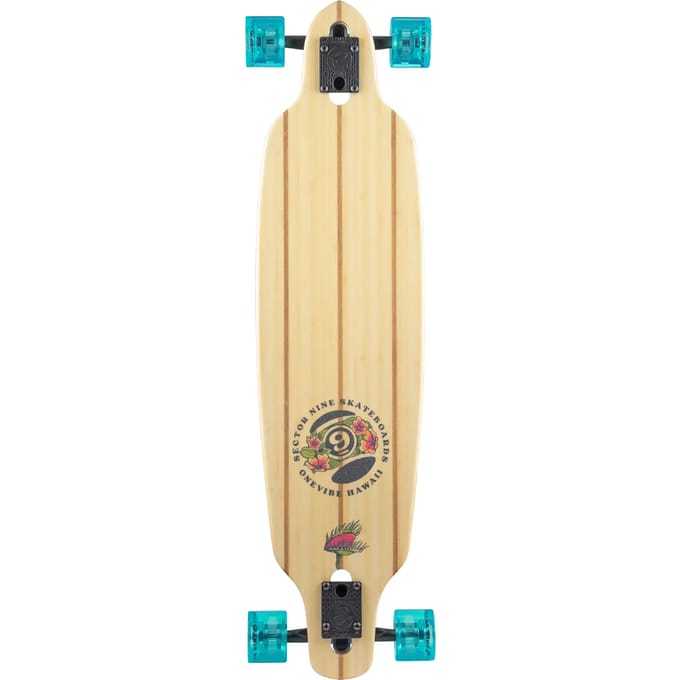 Skateboard Sector 9 Fractal Floral
