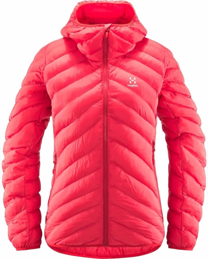 Haglöfs damesjas Sarna Mimic hood W ?ervená 144978