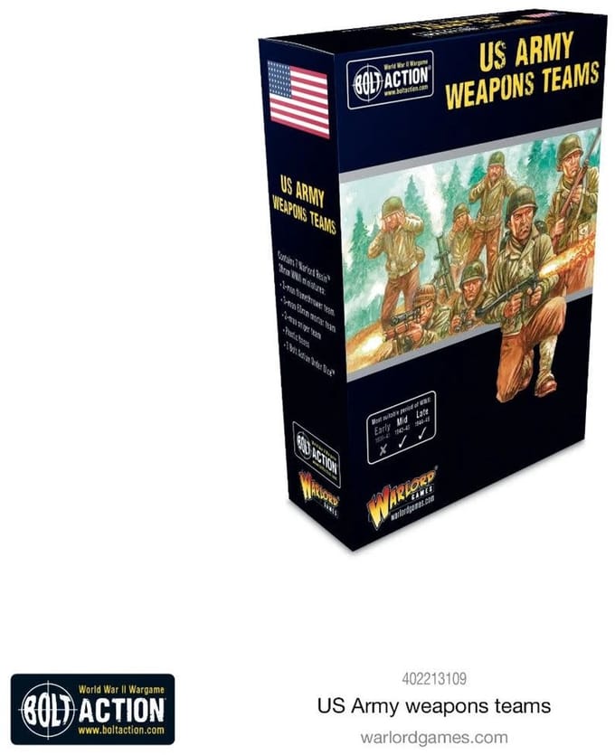US army weapons teams (Bolt action nieuw)