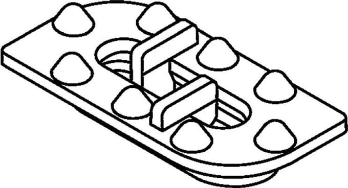 BOSCH Inlegstuk, 87381224710