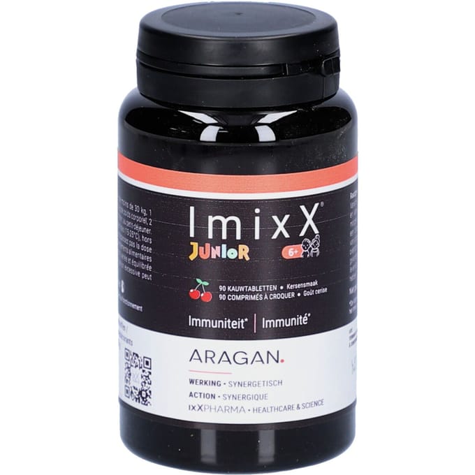 ixX Pharma ImixX JUNIOR | Immuniteit kinderen vitamine- & mineraalsupplementen 90 Kauwtabletten