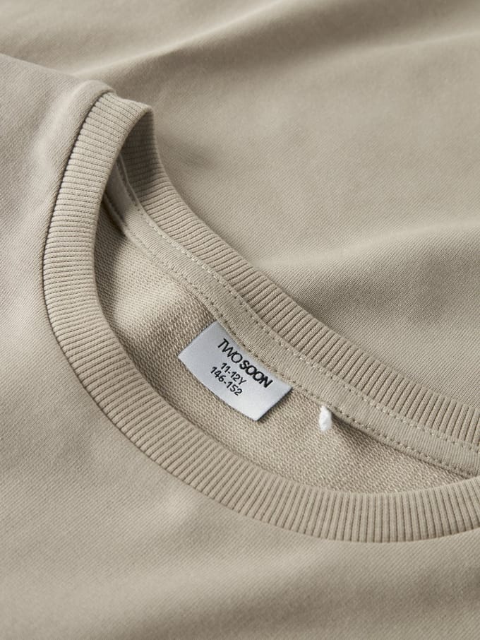 NAME IT - TKNSOX LS SWEAT BRU NOOS - Unisex - Sweaters