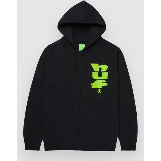 HUF Megablast Hoodie zwart