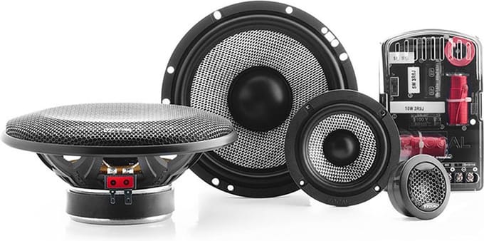 Focal 165AS3 - Autospeaker - Access serie - 3weg composet - Met 8cm midrange - 160Watt
