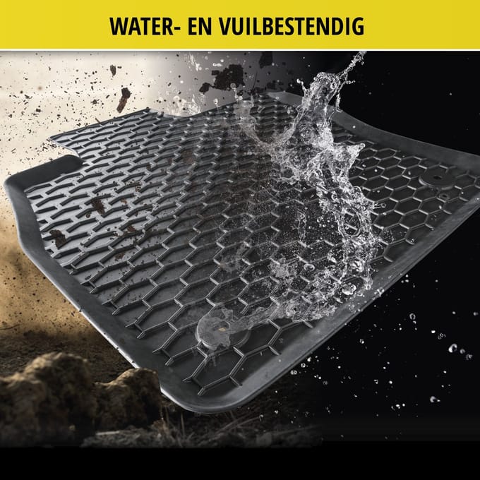 Walser DirtGuard rubberen voetmatten geschikt voor Ford Transit 01/2000-12/2014