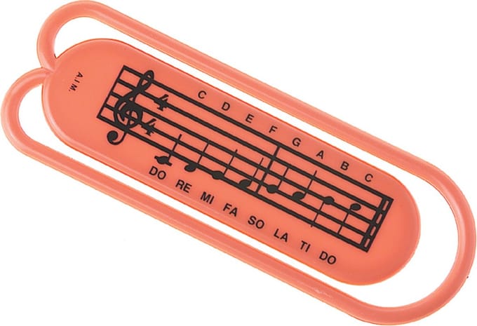 Reuze paperclip toonladder