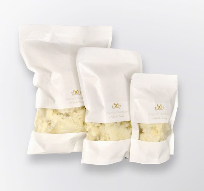 Biologisch Sheaboter 250 gram refill organic shea butter/ Shea boter