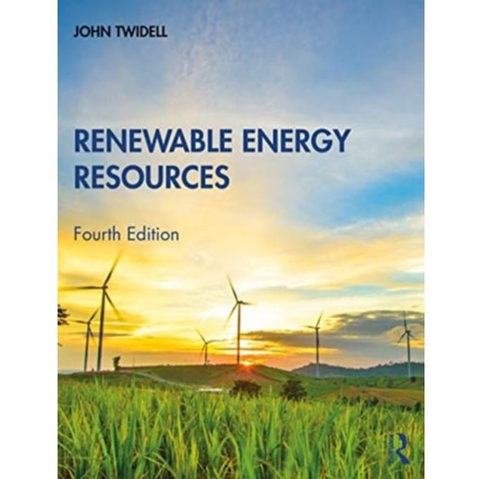 Renewable Energy Resources - Twidell, John