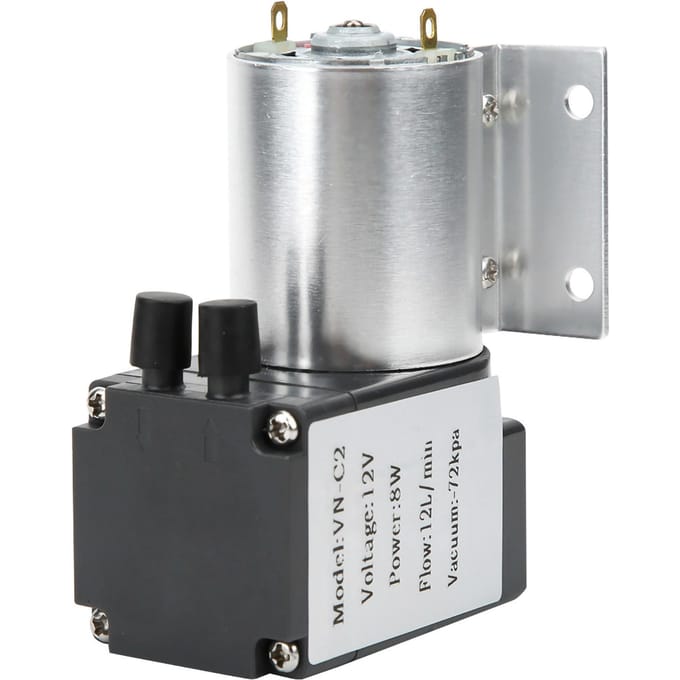 Vacuümpomp Grote Kracht Negatieve Druk Zuigpomp met Standaard 72kpa 8w 12l min minder dan br meer dan (DC12V )