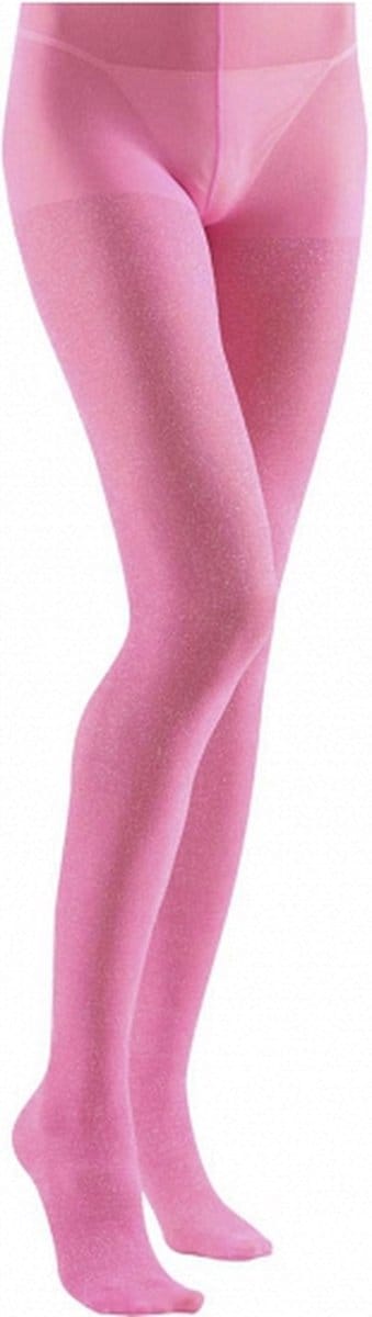 Widmann Panty - roze - glitters - 40 denier - maat M - dames - glitterpanty