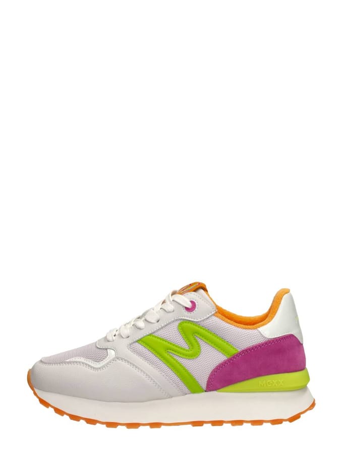 Mexx Sneaker Juju Roze / Groen - Maat 38