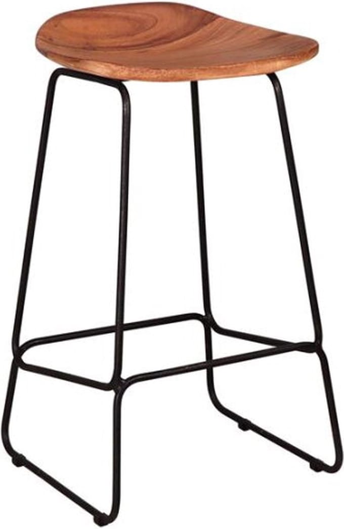 Barstoel Ergo | Acaciahout - barstoelen set van 4