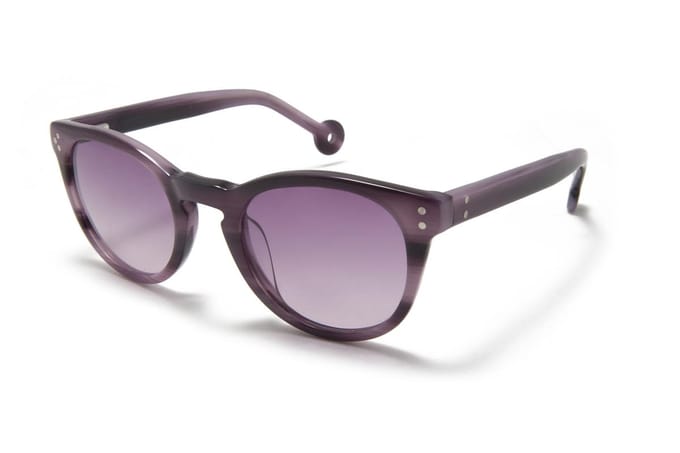 Lunettes HALLY&SON HS503S50. Lunettes de soleil, Couleur violette. Unisexe.