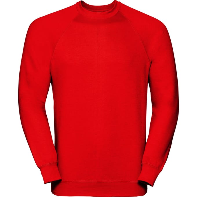 Russell Klassiek sweatshirt (Helder rood)