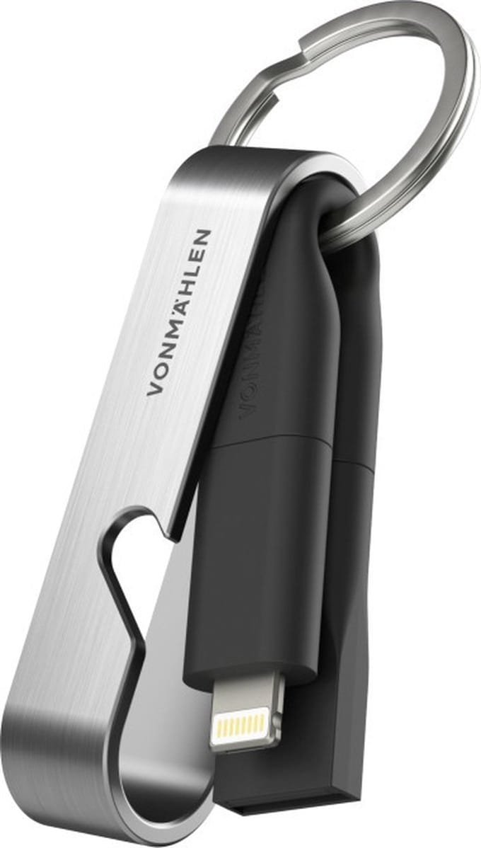 Vonmählen High Six 6in1 Fast Charging Cable Black/Silver