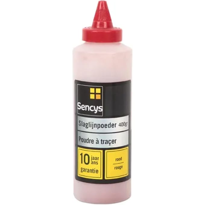 Sencys - Slaglijnpoeder - Rood 400 G