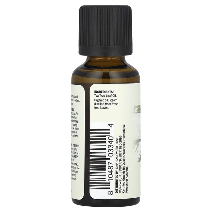 Dr. Mercola, Organic Essential Oil, Tea Tree, 30 Ml (1 Fl Oz)