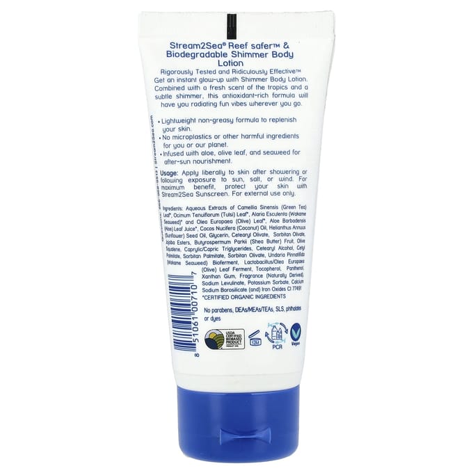 Stream2Sea, Body Lotion, Shimmer, 90Ml(3Fl Oz) multi