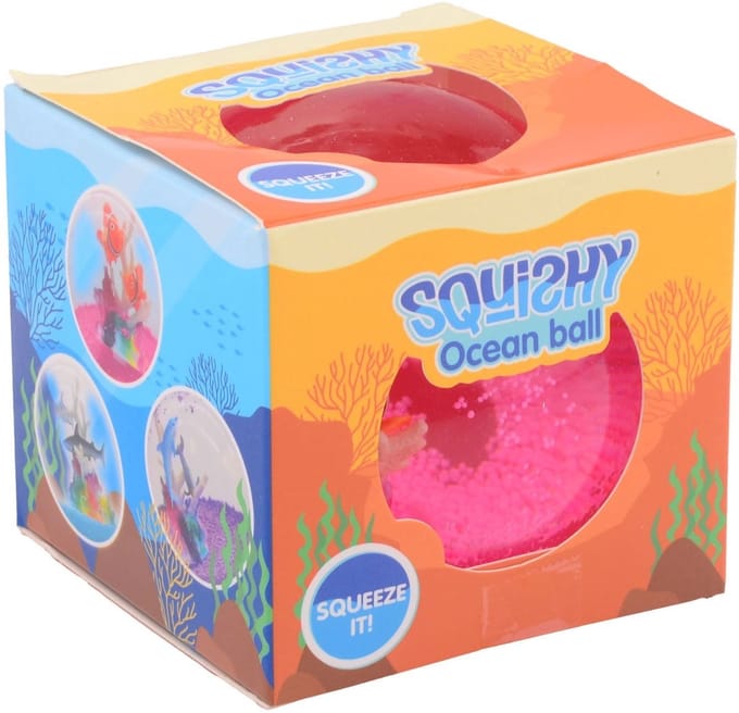 Johntoy Zachte squeeze oceaan bal
