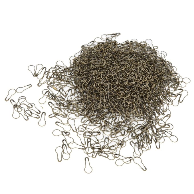 1000 Stuks Veiligheidsspelden Multifunctioneel Duurzaam Roestvrijstalen Legering Brede Toepassing Antiek Messing Kleur Kleine Veiligheidsspelden black