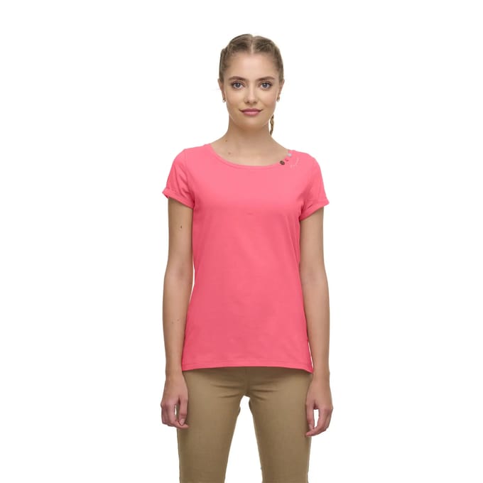 Katoenen dames-T-shirt Ragwear Florah