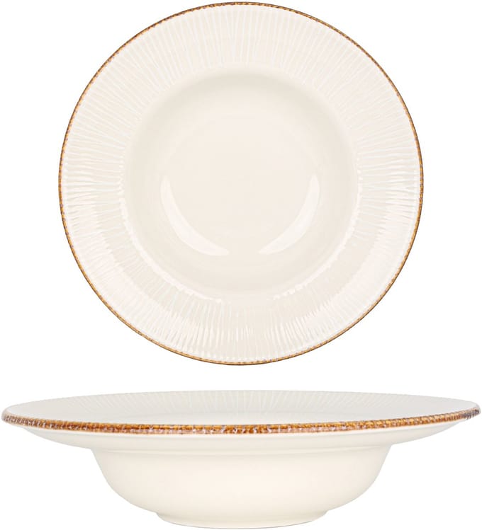 By Bone Pastabord - Grace - Porselein - 25 cm (400cc) - set van 2
